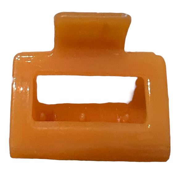 Ettika Revolve Gabriella Hair Claw Clips Mini Small 2 Pack In Green Orange - Picture 3 of 9